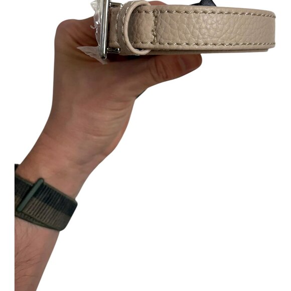 Matt & Nat "Opal" Cream Skinny Vegan Belt - Picture 3 of 4